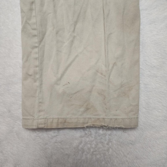 Johnnie-O Pants Mens 32x34 Stone Beige Chino Cotton Linen Blend Casual - Picture 7 of 15
